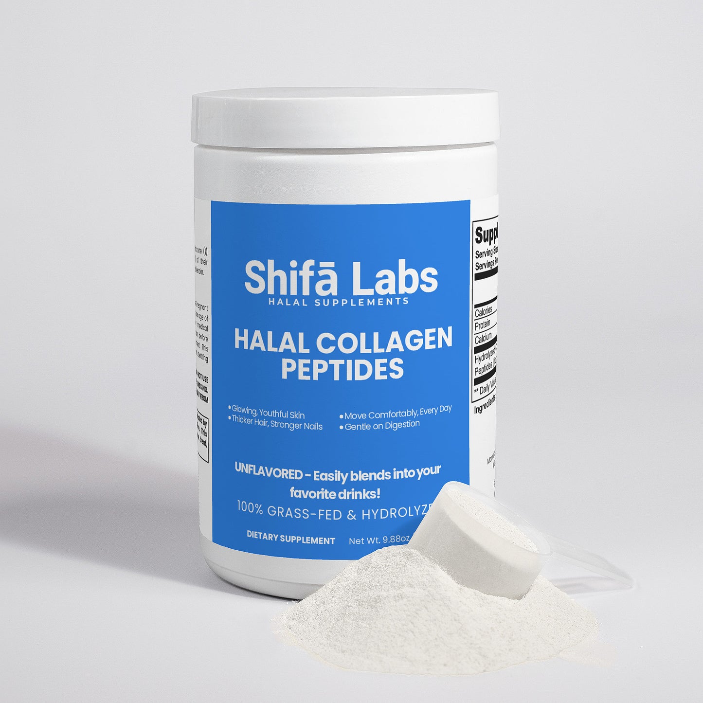 Halal Certified Grass-Fed Hydrolyzed Collagen Peptides